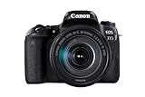 Canon EOS 77D - Cmara rflex de 24.2 MP (vdeo Full HD, WiFi, Bluetooth) color negro - kit...